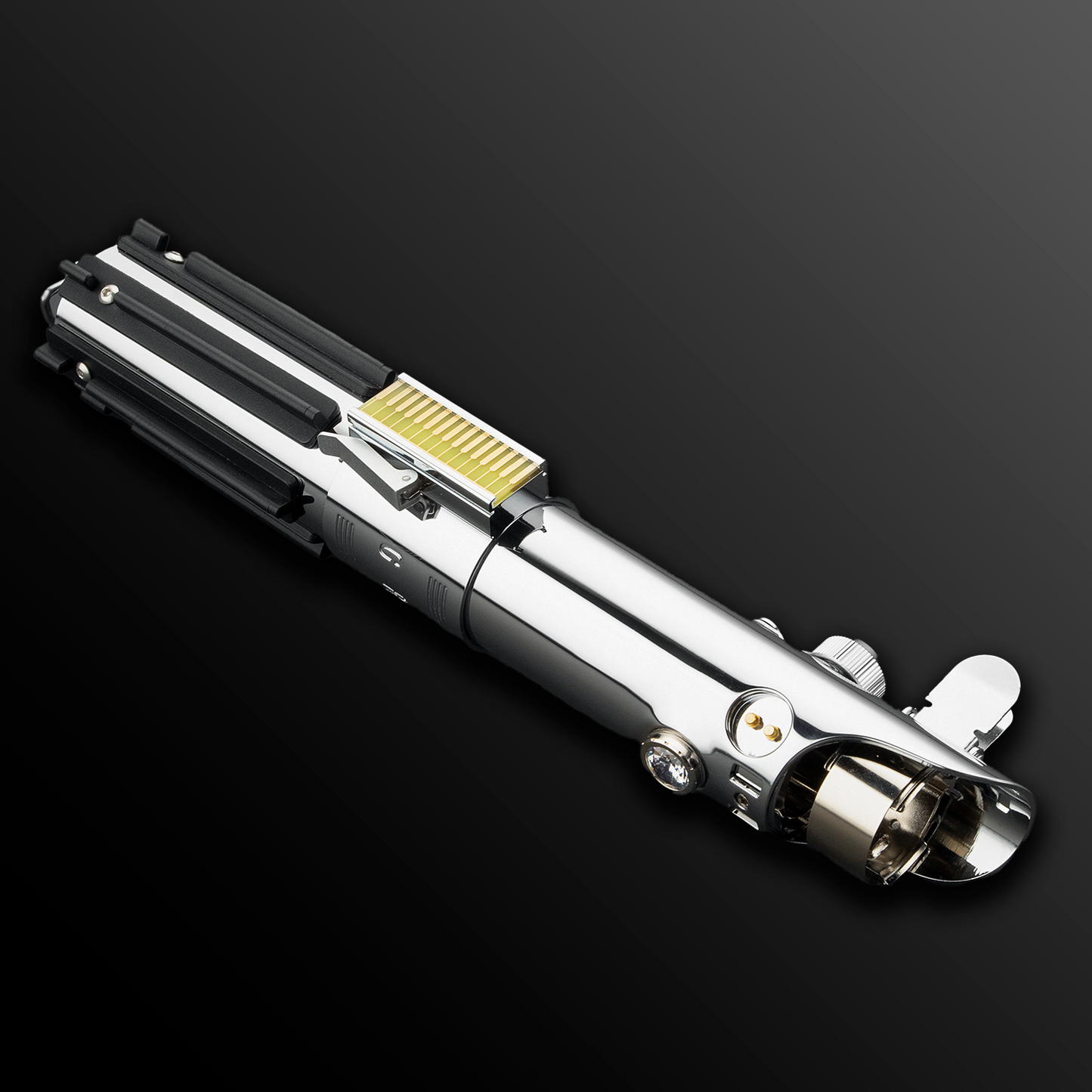 Iconic Graflex lightsaber design with blue blade – Battle Sabers