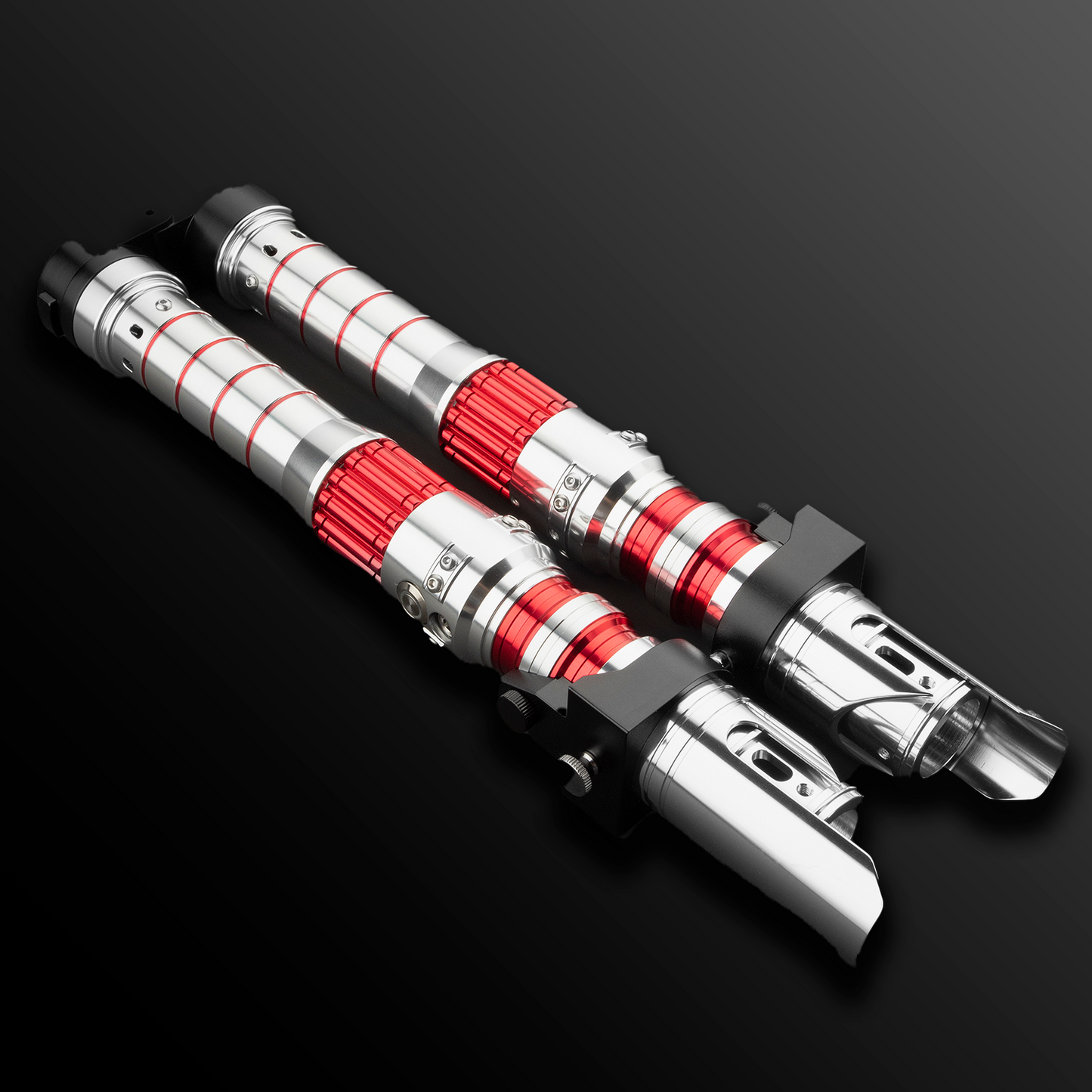 Dark Rey Red Double-Bladed Saber Replica - Battle Sabers