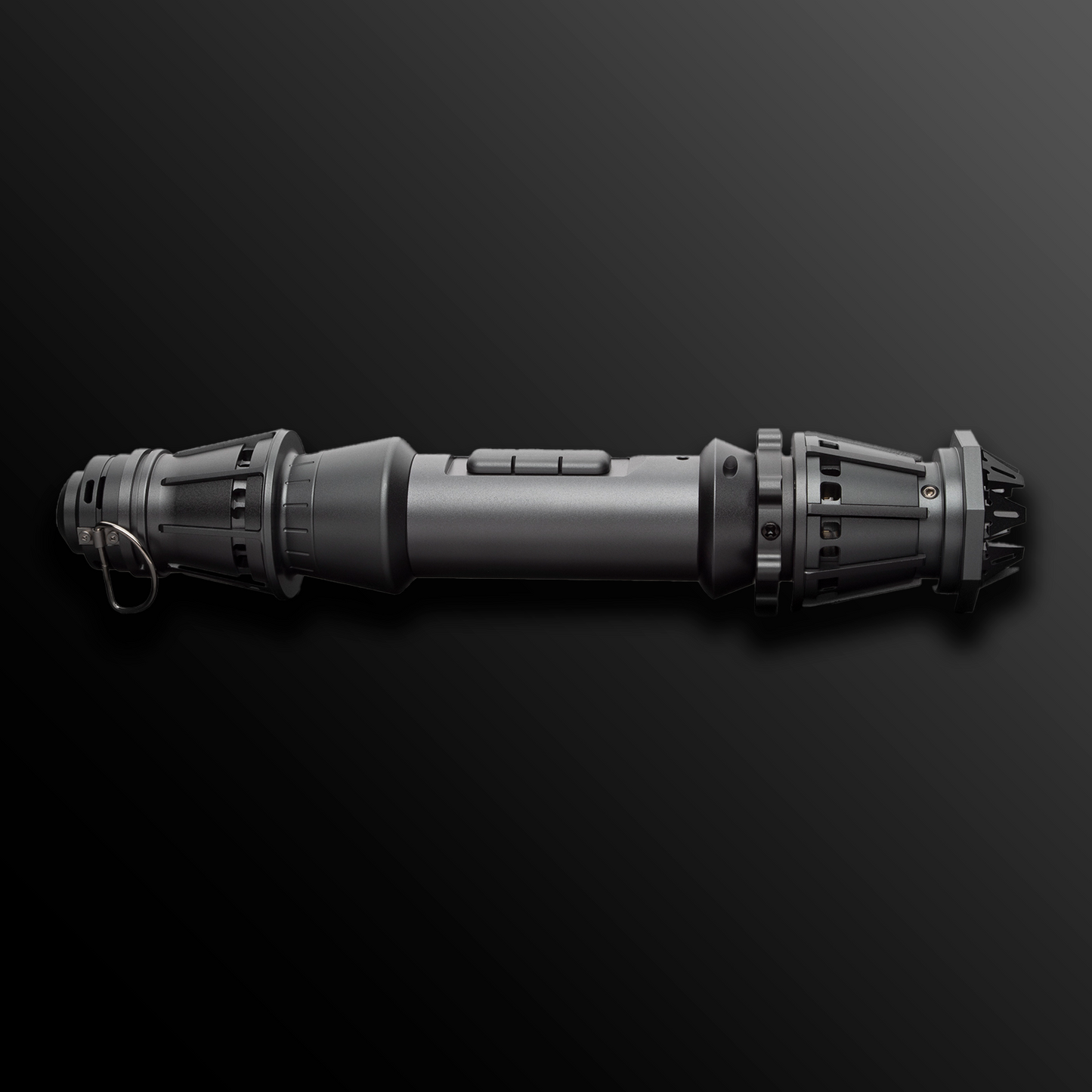 Handcrafted Rey Skywalker lightsaber with glowing blue edge – Battle Sabers