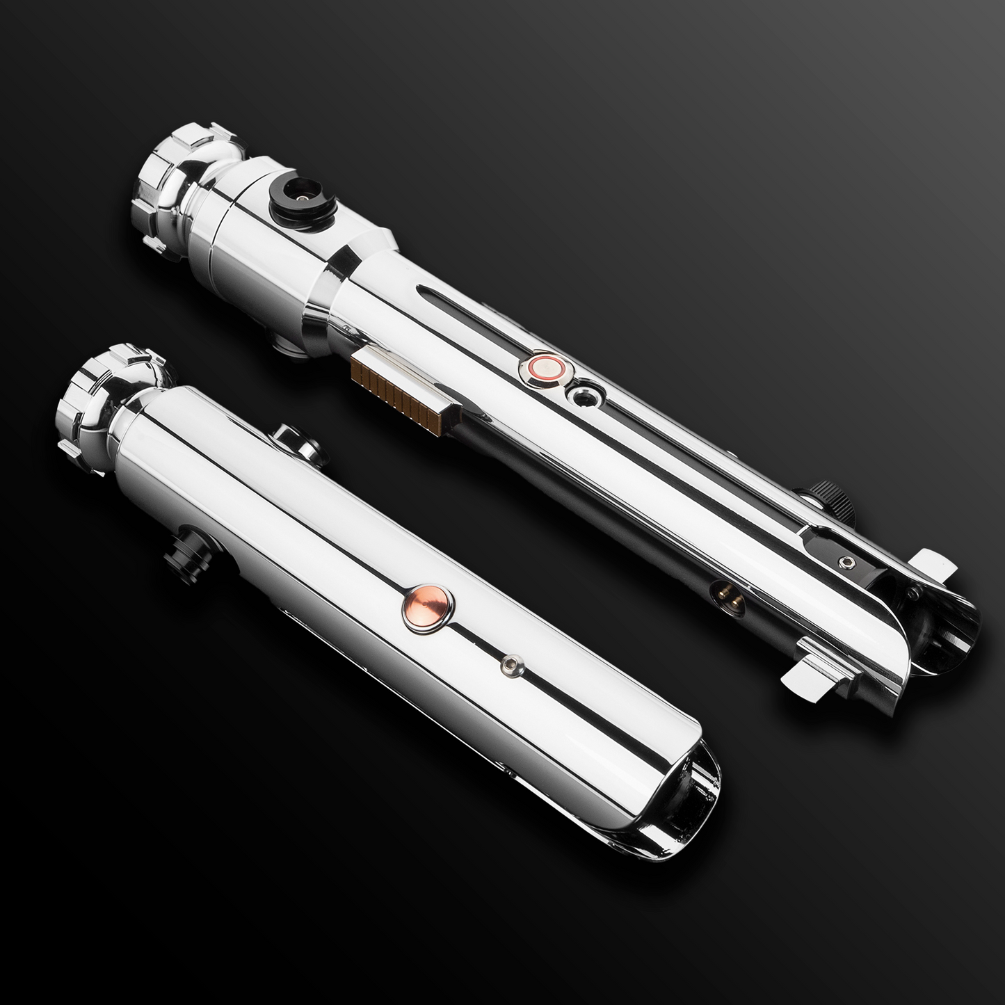Ahsoka Tano dual sabers glowing blue - Battle Sabers