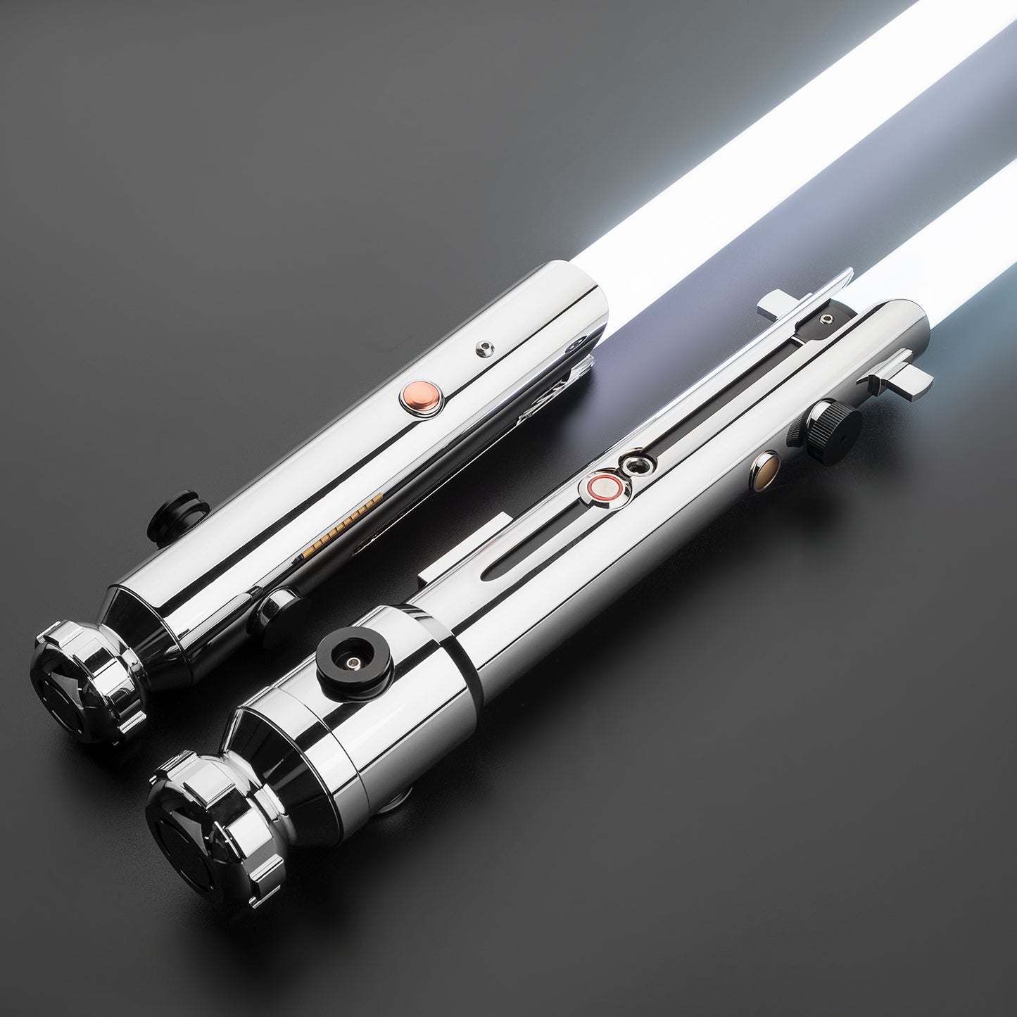 Activated Ahsoka Tano dual sabers - Battle Sabers
