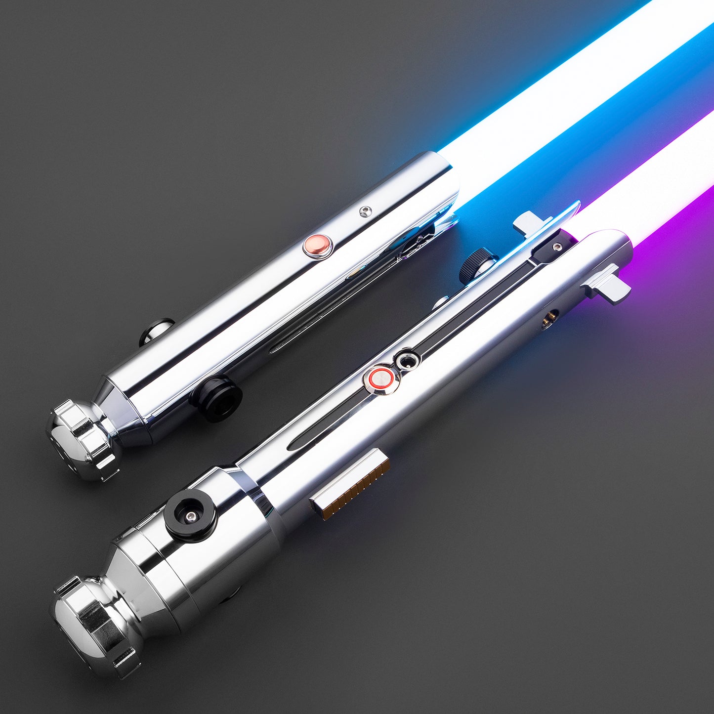 Close-up of Ahsoka Tano dual sabers - Battle Sabers