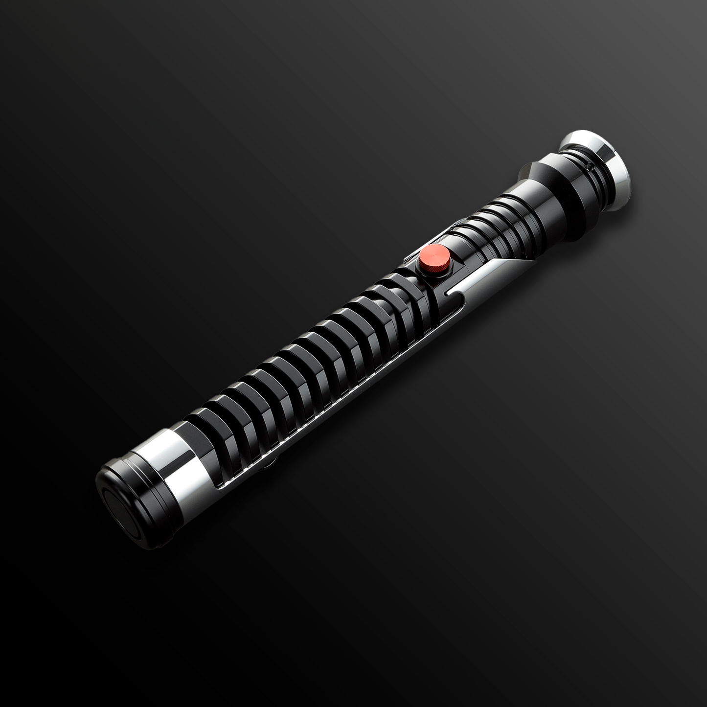 Qui-Gon Jinn lightsaber with green glowing blade – Battle Sabers
