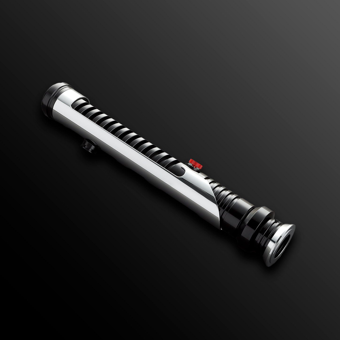 Handcrafted Qui-Gon Jinn lightsaber with vibrant green edge – Battle Sabers