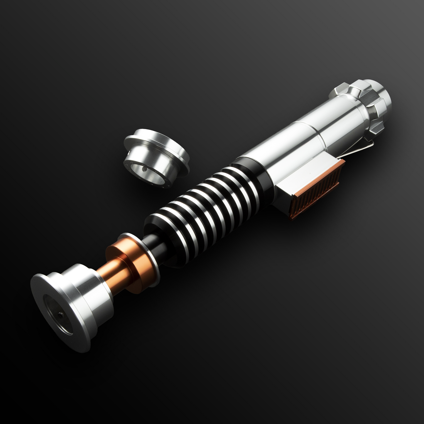 Luke Skywalker V2 lightsaber with blue glowing blade – Battle Sabers
