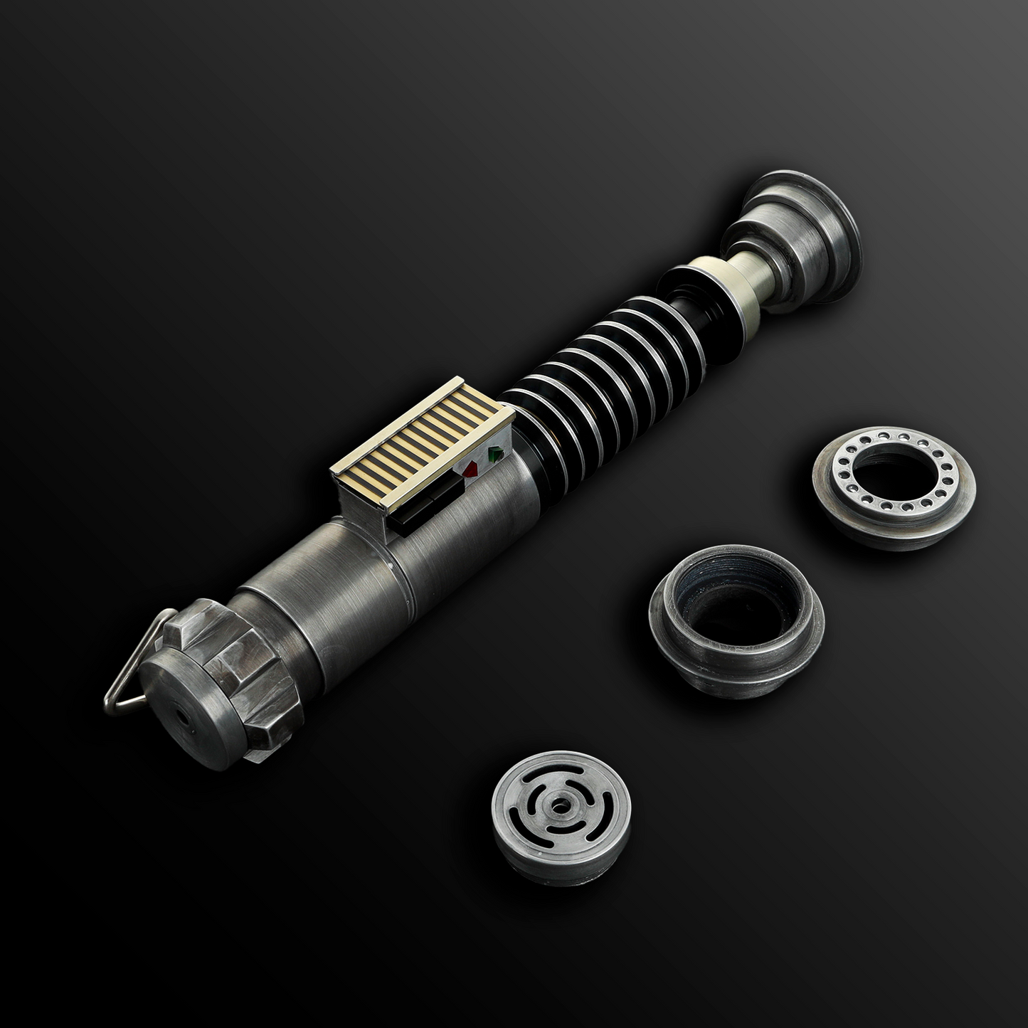 Luke Skywalker V3 lightsaber with blue glowing blade – Battle Sabers
