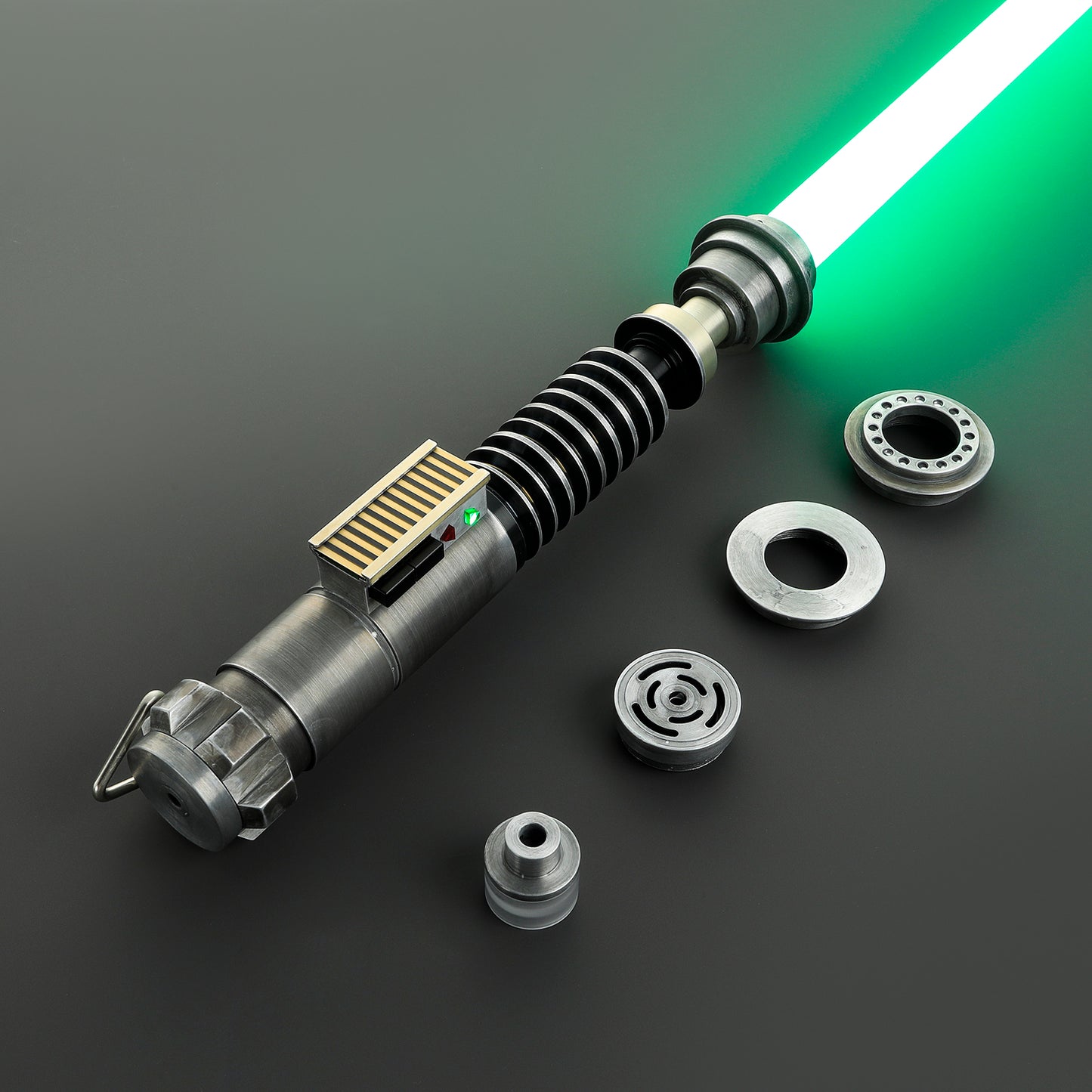 Luke Skywalker V3 custom lightsaber with iconic blue blade – Battle Sabers