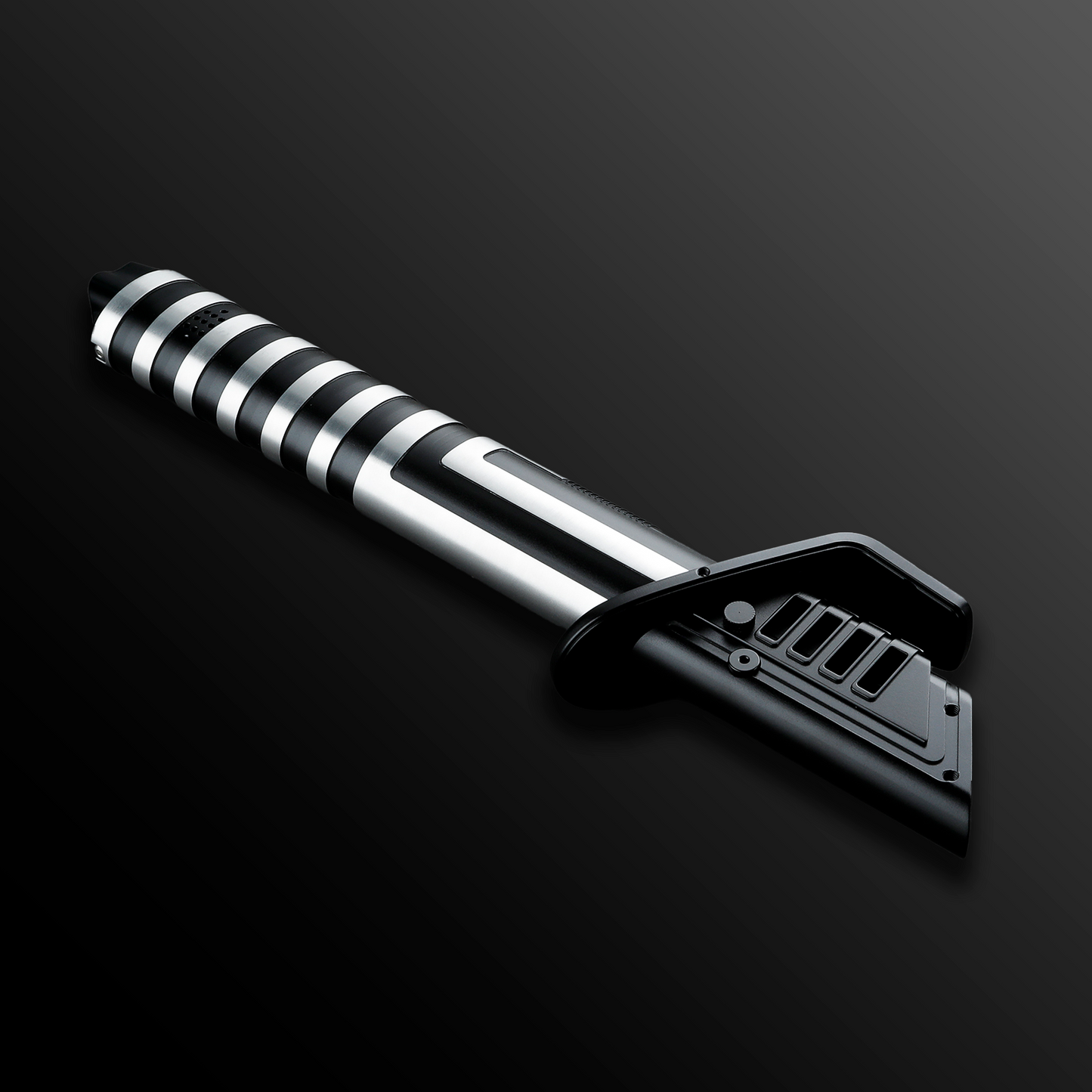 Silver/Black Darksaber Sith Saber Design - Battle Sabers