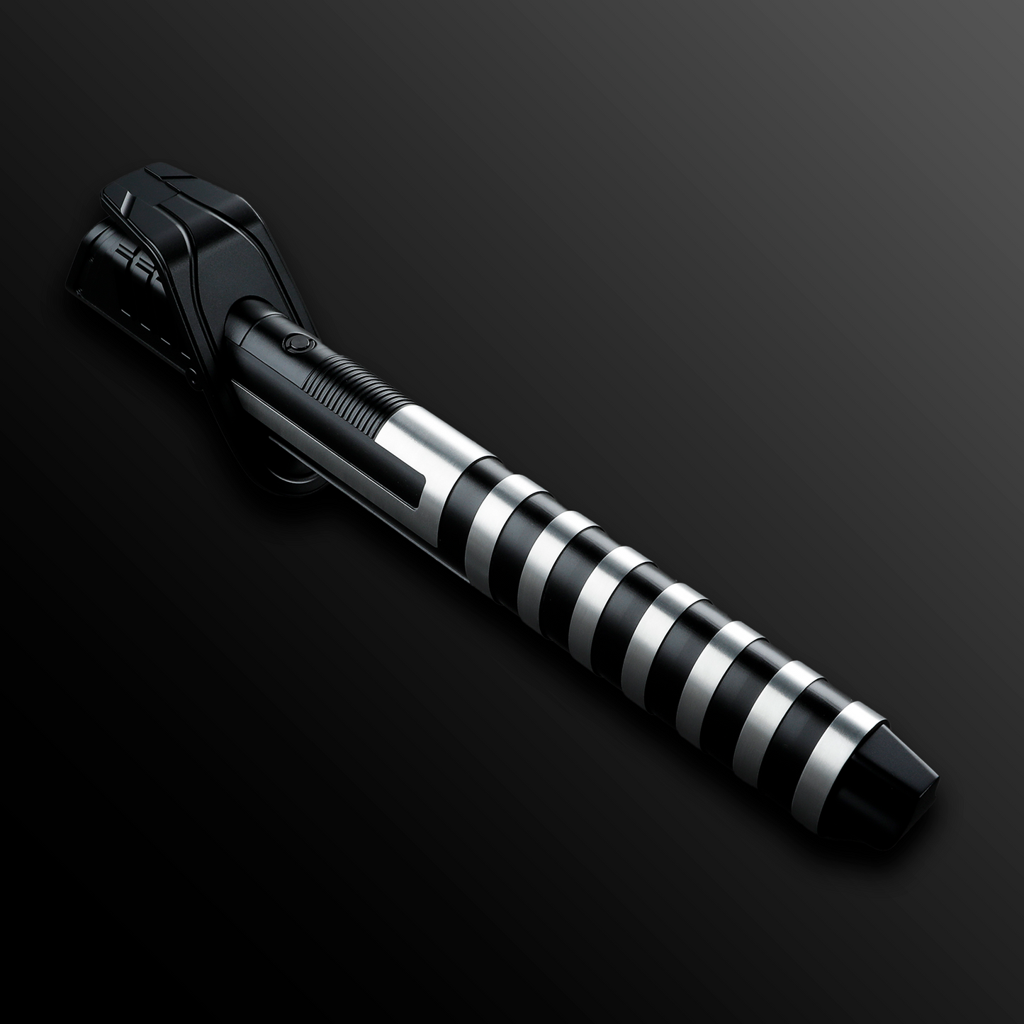 Darksaber Silver/Black Sith Custom Lightsaber - Battle Sabers