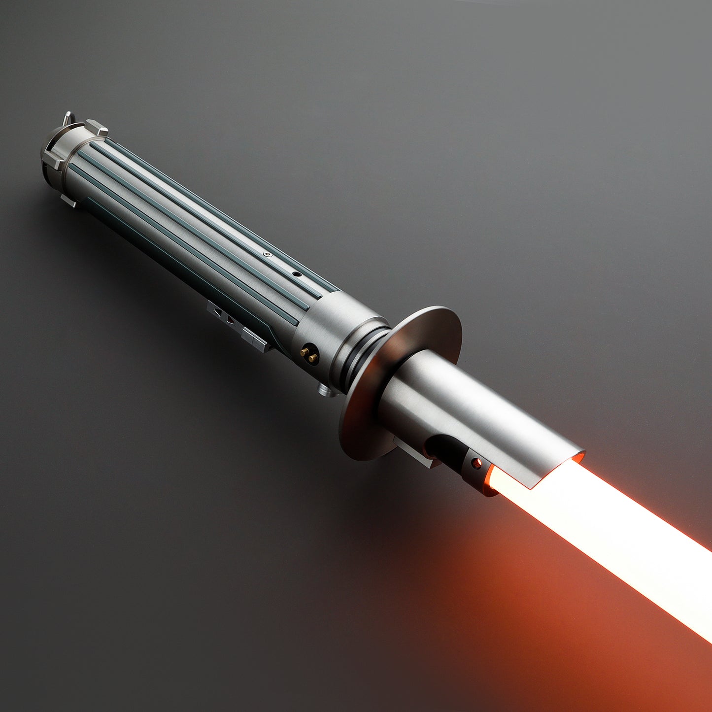 Kanan Jarrus custom lightsaber with intricate detailing and blue blades – Battle Sabers