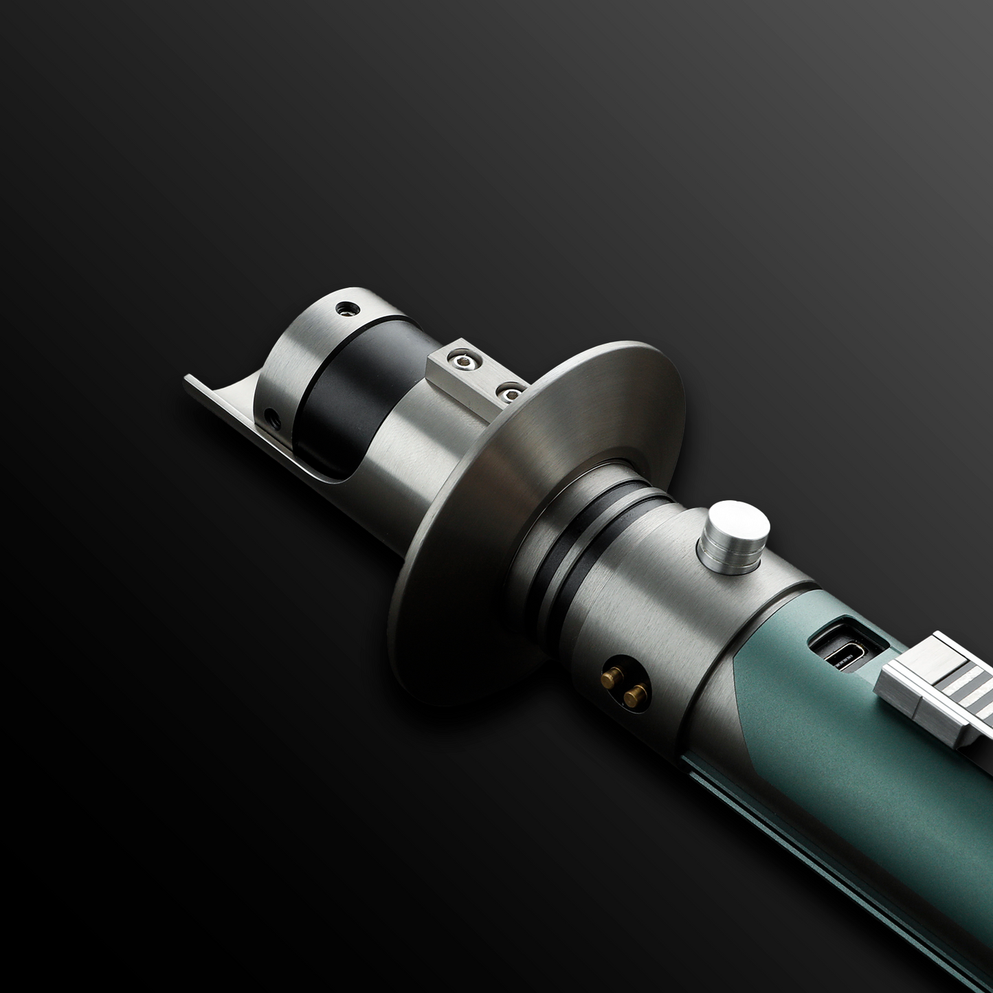 Kanan Jarrus lightsaber with unique hilt and blue glow – Battle Sabers