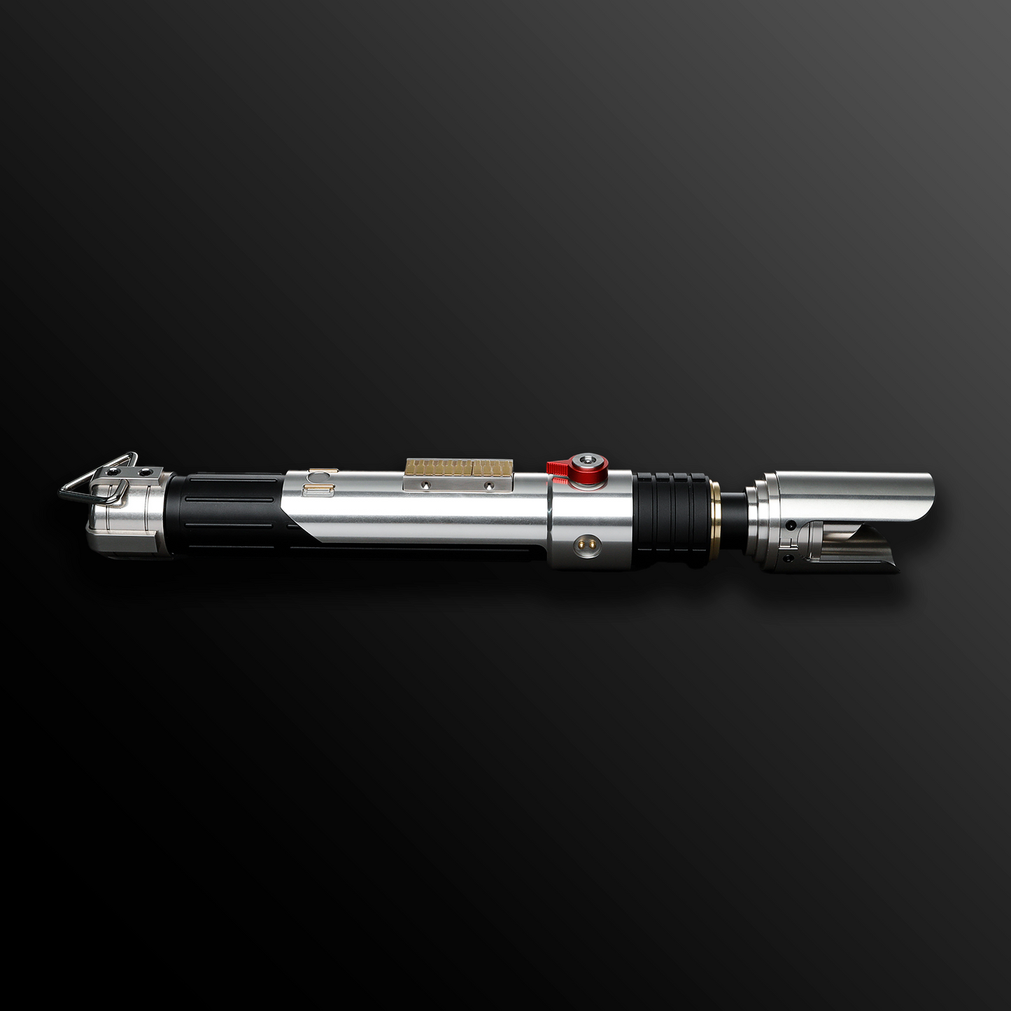 Sabine Wren chrome lightsaber with glowing purple blade – Battle Sabers