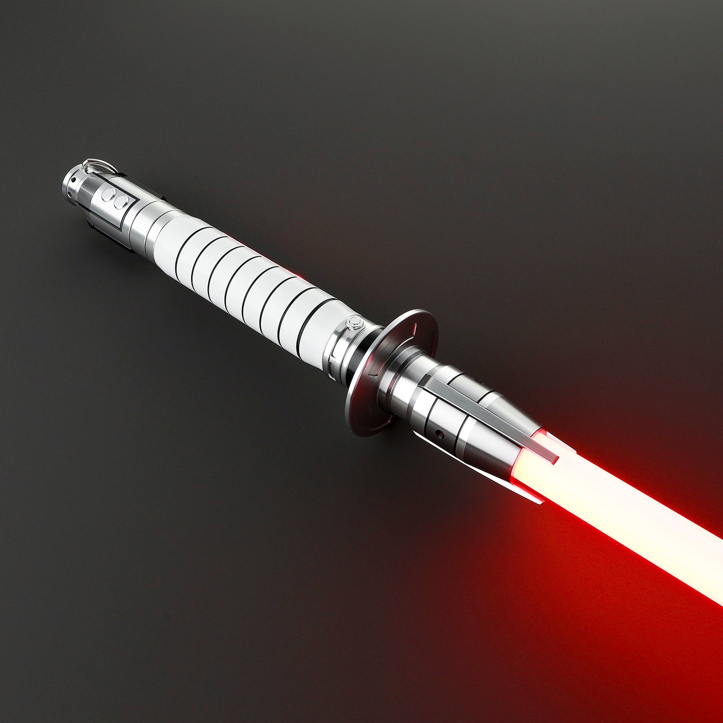 Shin Hati custom lightsaber with red glow – Battle Sabers