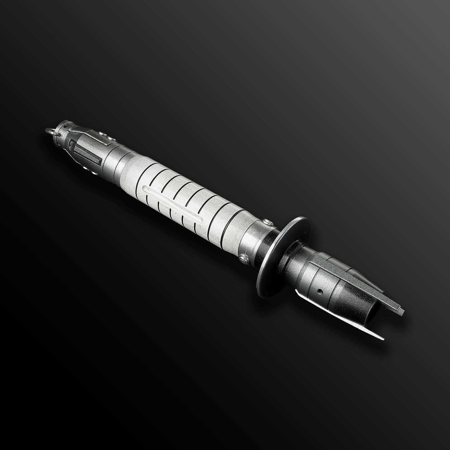 Shin Hati distressed lightsaber with unique hilt – Battle Sabers