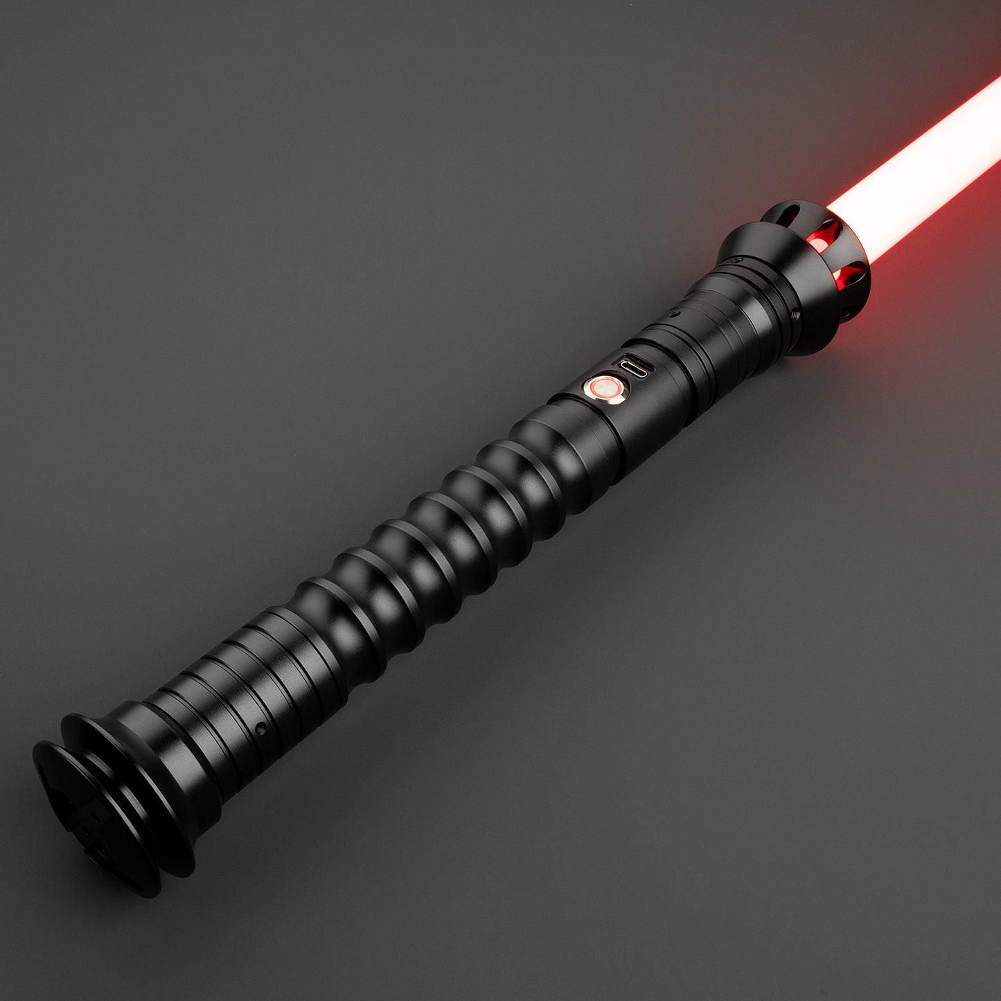 Elegant craftsmanship of the Skoll Light Saber hilt - Battle Sabers