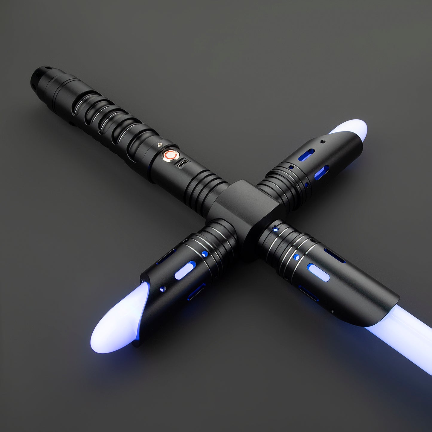 Close-up of Kriss Light Saber’s radiant blade - Battle Sabers