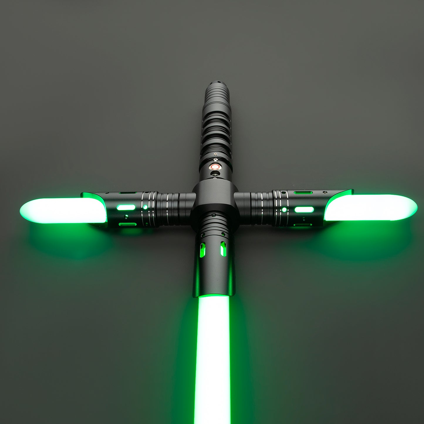 Close-up of Kriss Long Hilt Light Saber’s intricate hilt - Battle Sabers