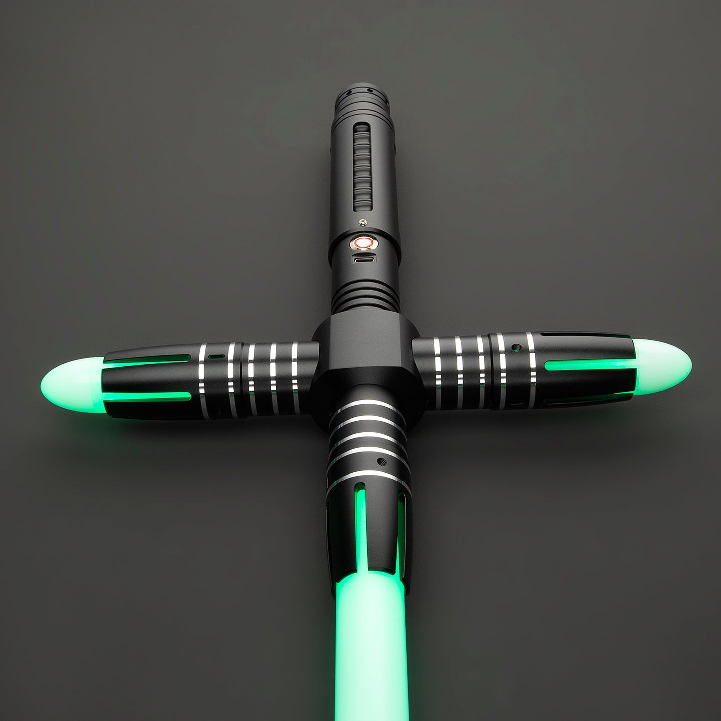 Old Guard Light Saber resting on a smooth surface - Battle Sabers