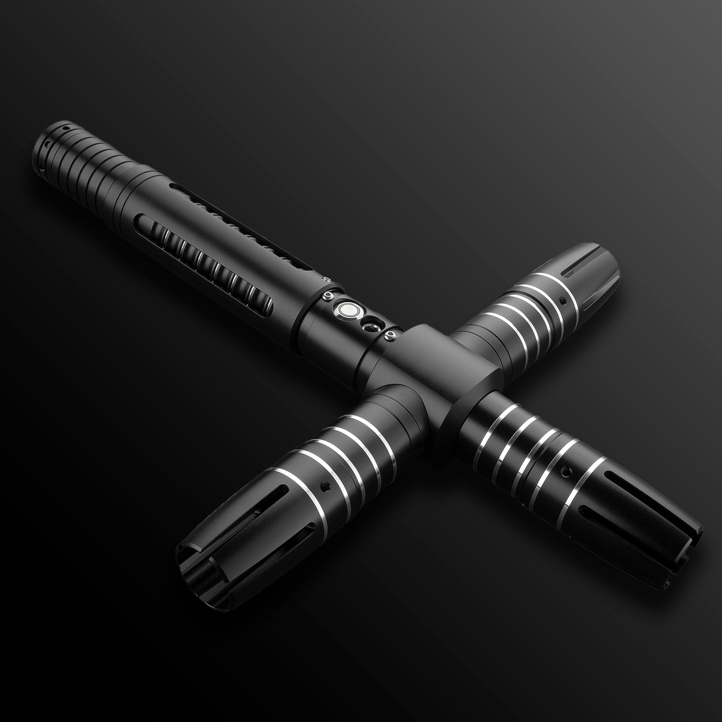 Sleek Old Guard Long Hilt Light Saber emitting bright energy - Battle Sabers