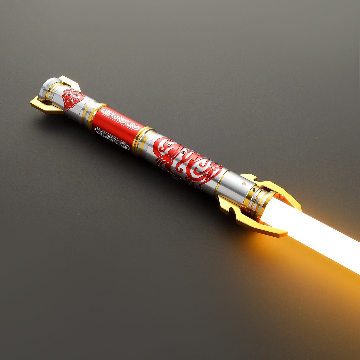 Nobushia Warrior-inspired lightsaber with glowing red edge – Battle Sabers