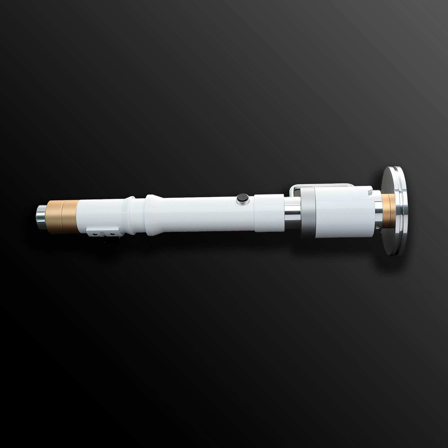 Professor Huyang V2 lightsaber with glowing blue blade – Battle Sabers