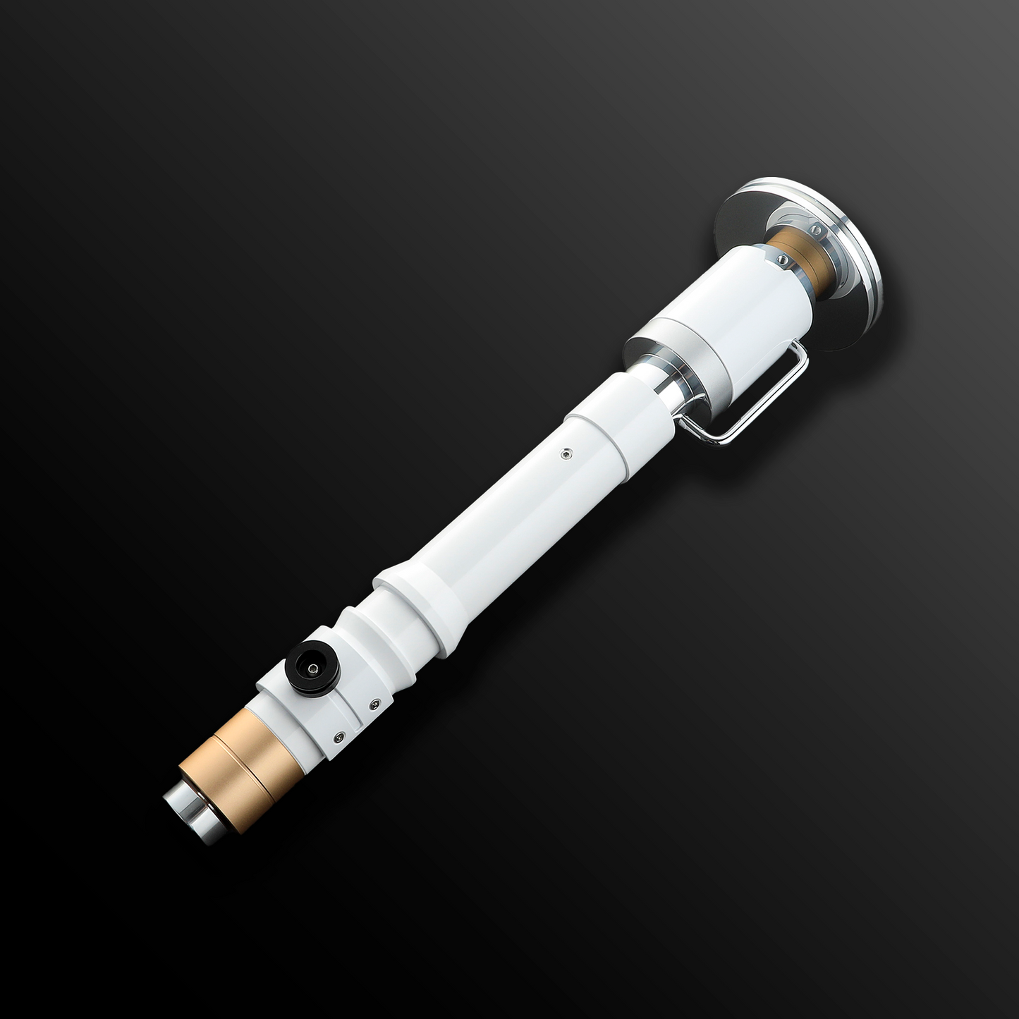 Professor Huyang V2 lightsaber with blue glowing blade – Battle Sabers