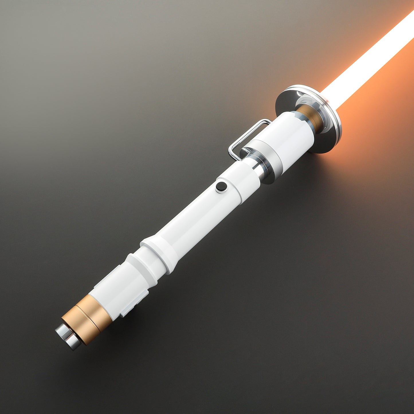 Handcrafted Professor Huyang V2 lightsaber with vibrant blue edge – Battle Sabers