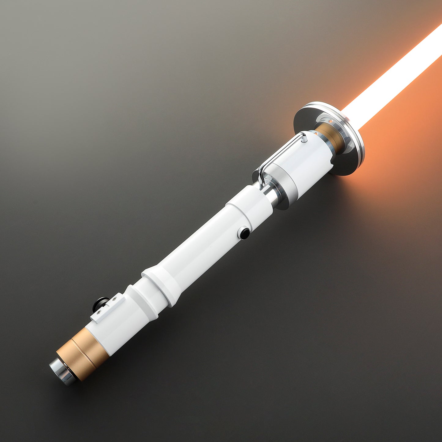 Professor Huyang V2 lightsaber with glowing blue illumination – Battle Sabers