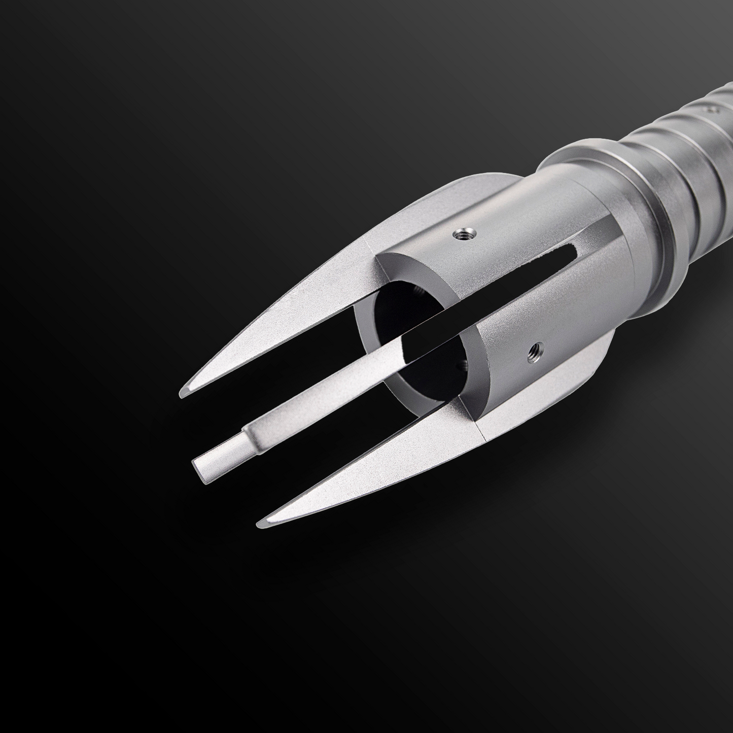 Phoenix Light Saber glowing intensely in motion - Battle Sabers