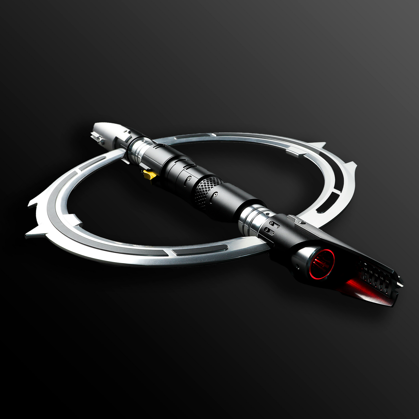 Premium Master Kelleran BEQ lightsaber with unique hilt design – Battle Sabers