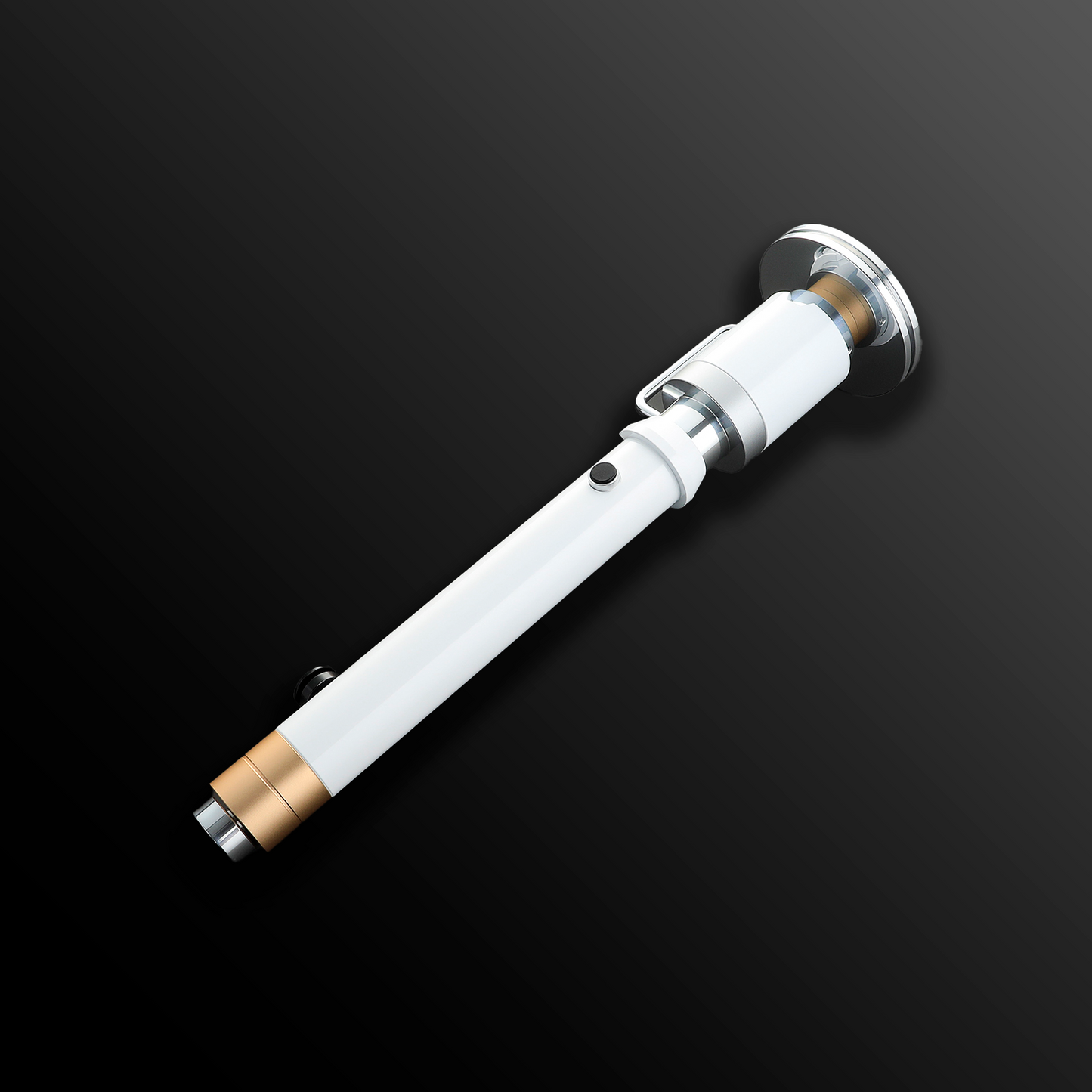 Professor Huyang lightsaber with blue glowing blade – Battle Sabers