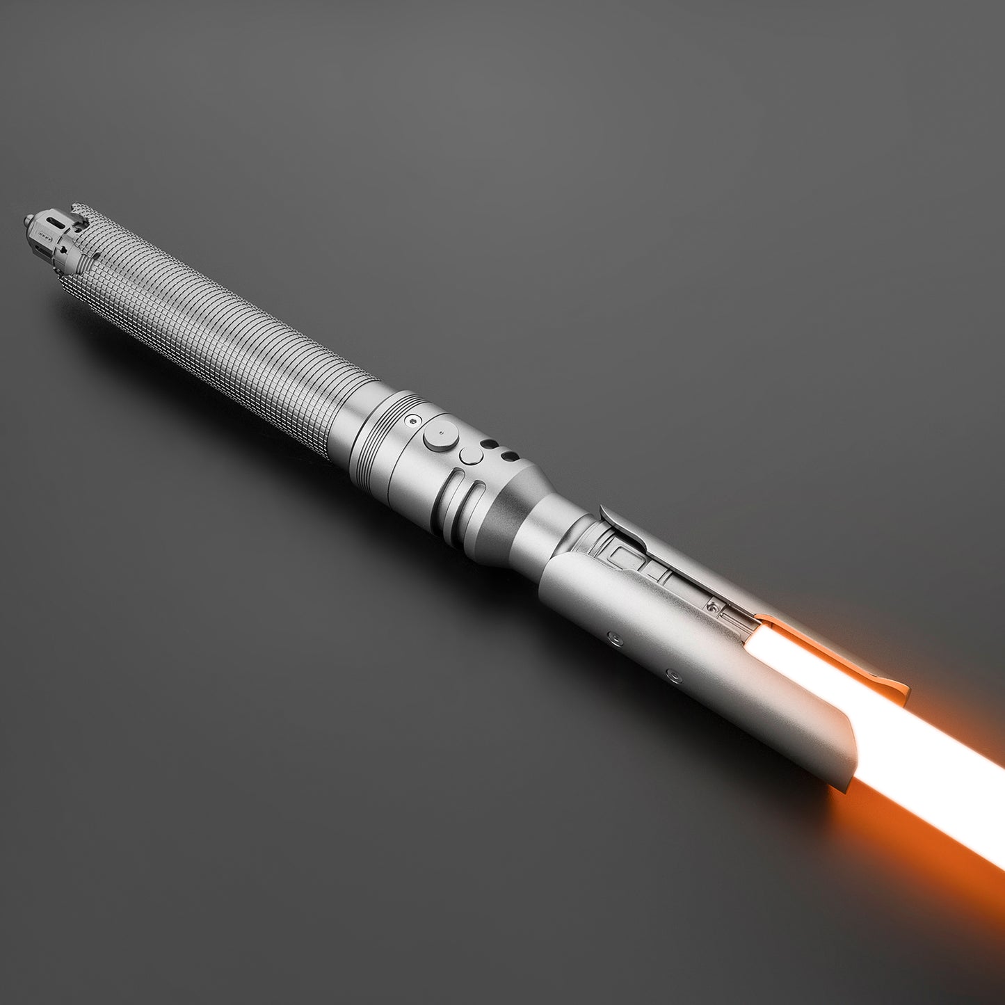 Blue glowing double-bladed saber inspired by Fallen Order – Battle Sabers