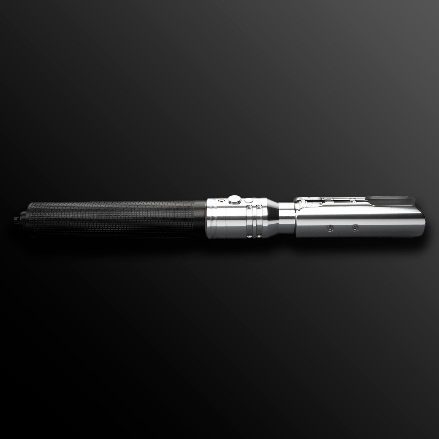 Blue glowing double-bladed Kal Kestis lightsaber – Battle Sabers