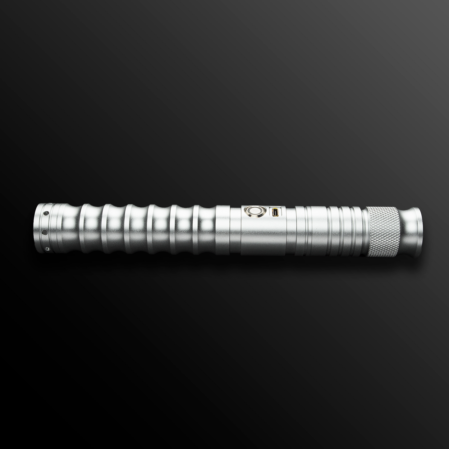 Rebel Light Saber placed in a minimalist display setup - Battle Sabers