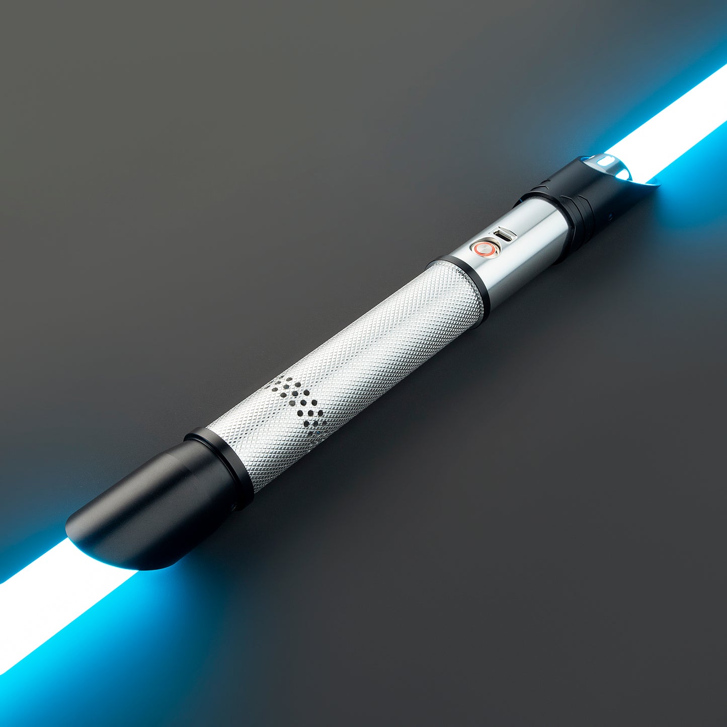Close-up of Mantis Light Saber’s radiant glowing blade - Battle Sabers