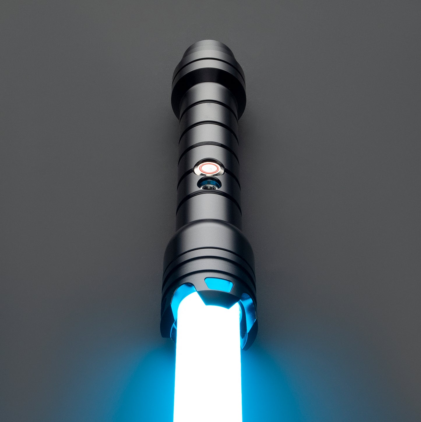 Pax Light Saber resting on a smooth reflective surface - Battle Sabers