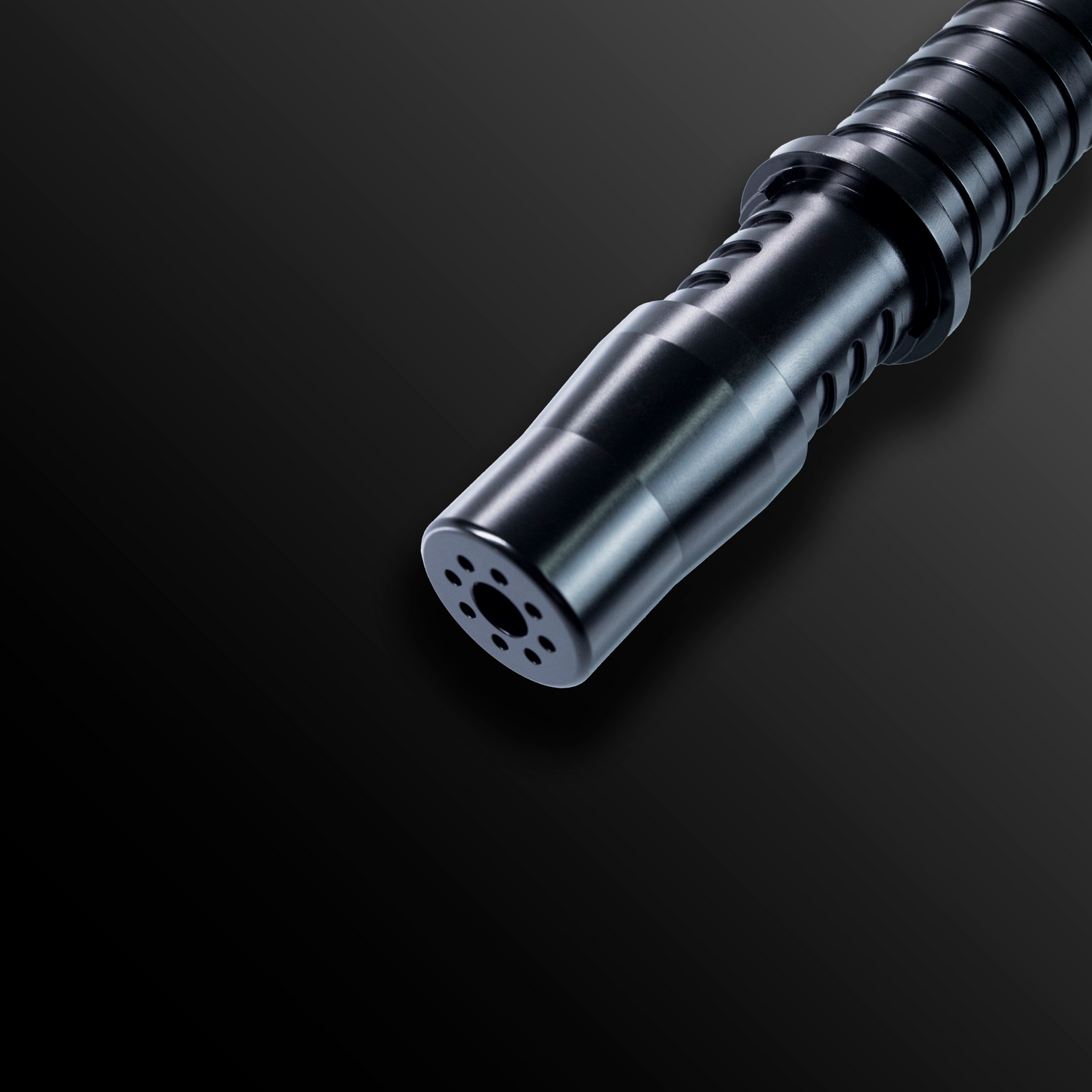 Elegant Phoenix Light Saber resting on a reflective surface - Battle Sabers