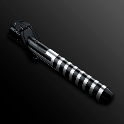 Inspired Darksaber Silver/Black Sith Light Saber - Battle Sabers