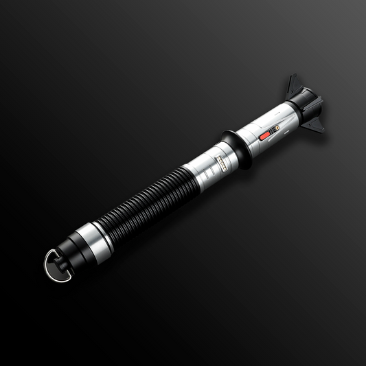 Inspired Baylan Combat Light Saber - Black/Silver - Battle Sabers