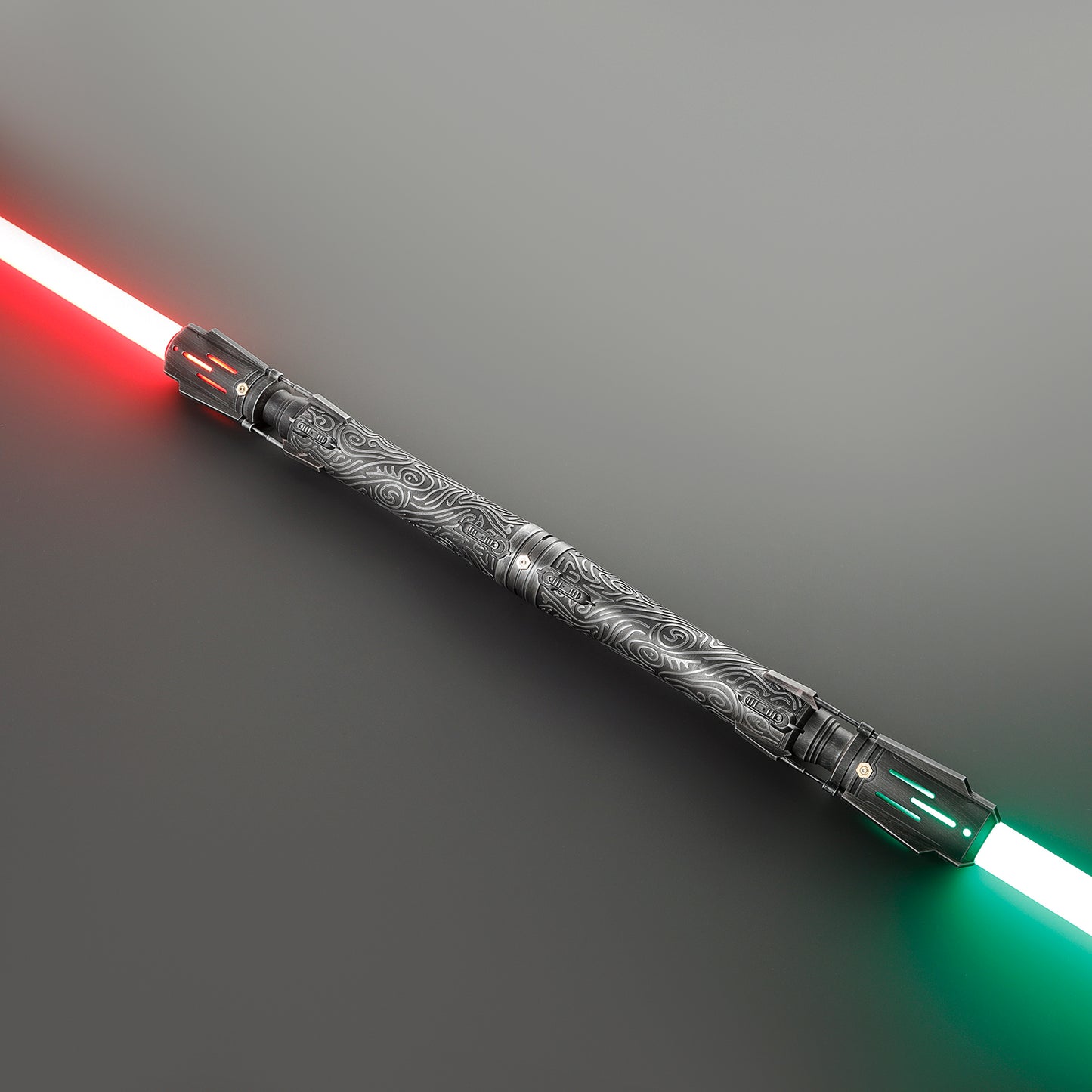 Inspired Satele Shan Dual Bladed Light Saber - Battle Sabers