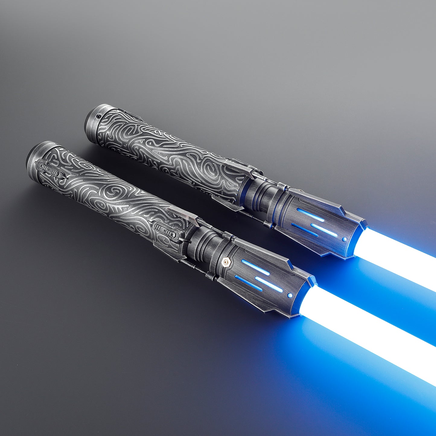 Inspired Satele Shan Dual Bladed Light Saber - Battle Sabers