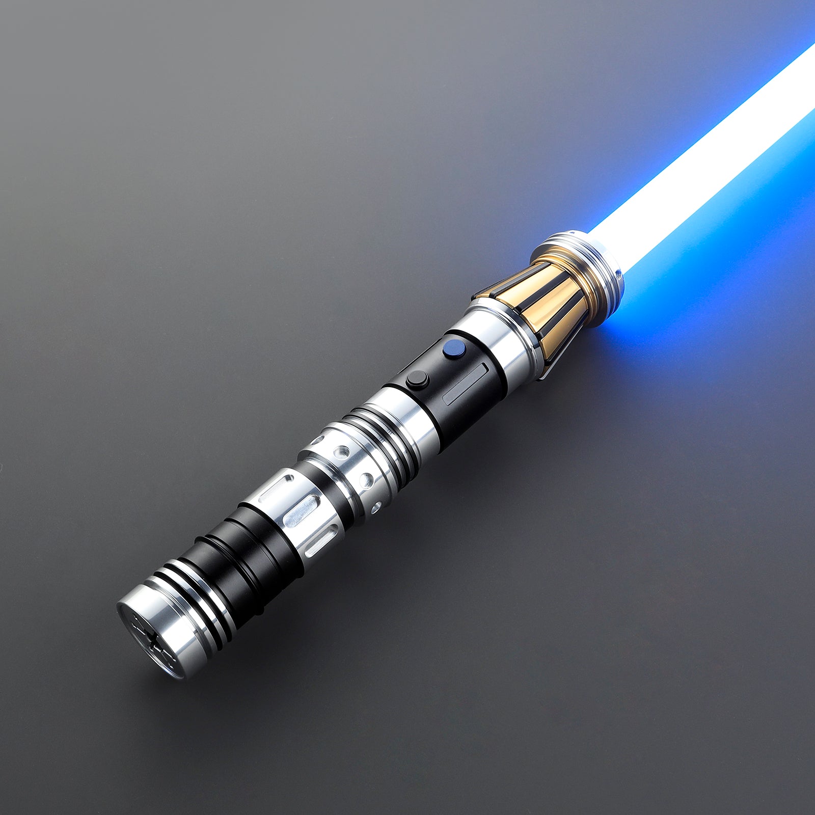 Padawan Light Saber glowing softly in motion - Battle Sabers