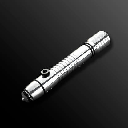 Custom Kit Fisto lightsaber with sleek metallic hilt – Battle Sabers