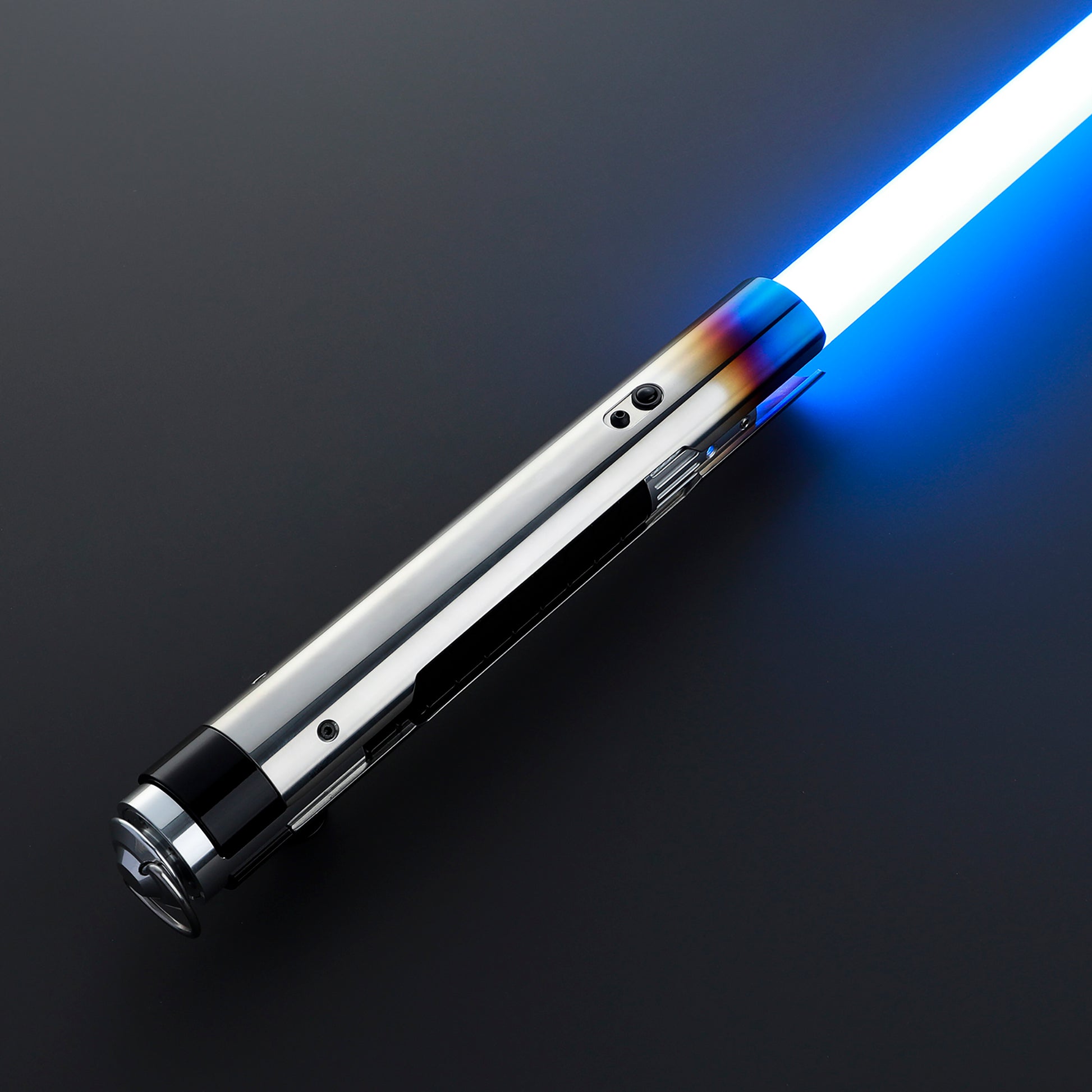 Master Sol lightsaber with glowing blade – Battle Sabers