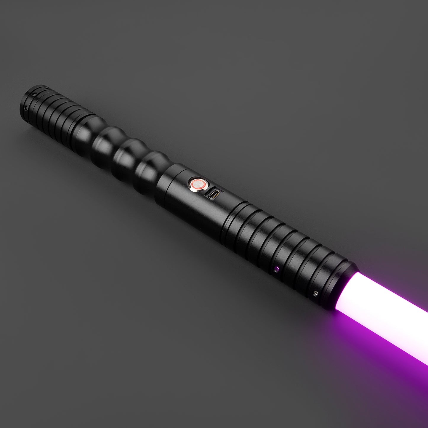 Mason Light Saber with a polished, metallic finish - Battle Sabers