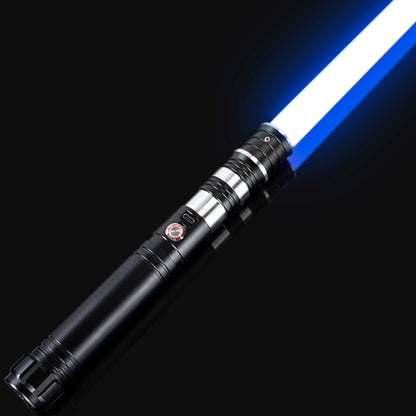 Caldoth Light Saber displayed with accessories - Battle Sabers