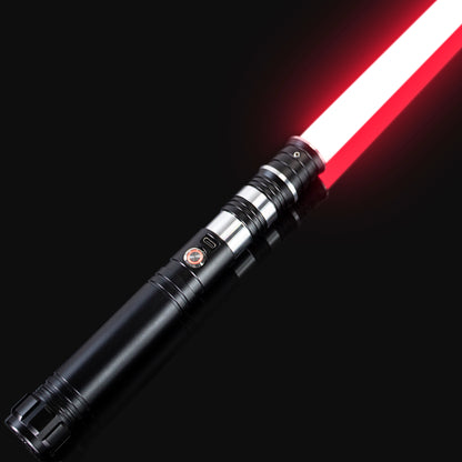 Caldoth Light Saber glowing in battle stance - Battle Sabers