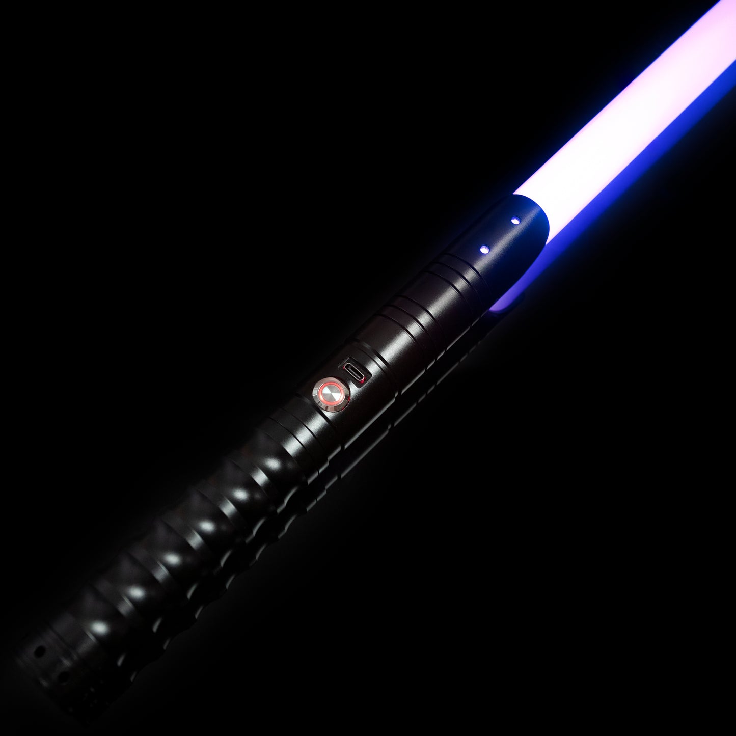 Commander Light Saber with sleek black grip - Battle Sabers