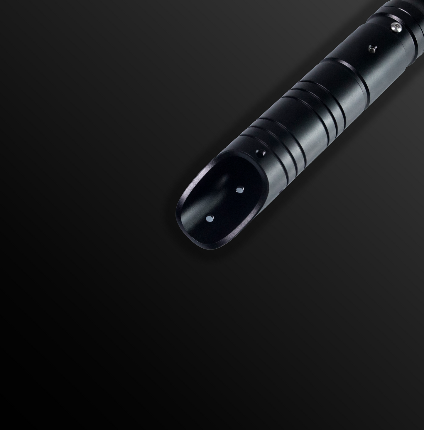 Black Commander Light Saber close-up - Battle Sabers