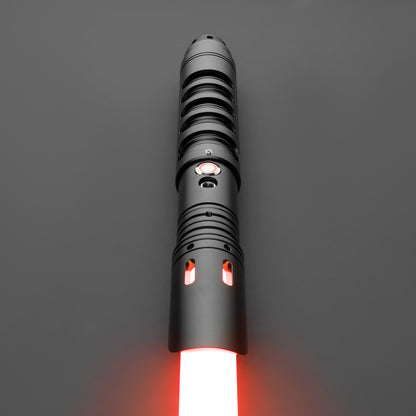 Deceiver Light Saber resting on a black surface - Battle Sabers